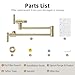 KES Gold Pot Filler with Heat-Resistant Cartridge, 26