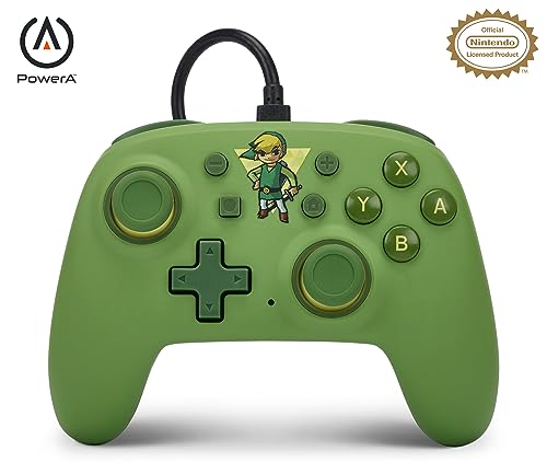 PowerA imLRg[[ Nintendo Switchp - Toon Link Nintendo Switch - OLEDf Q[pbh Q[Rg[[ RpNg ^ |[^u
