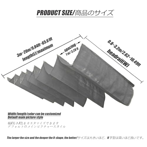 Voile d'ombrage imperméable et anti-UV protégeant du soleil - 3