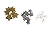 Creative Hands Fibre Craft 7531E Glitter Foam Stickers, Stars