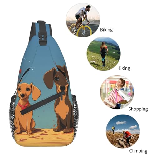 Morrales tipo bandolera para senderismo unisex miniatura 6
