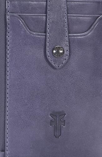 Image of Frye Women's Melissa Snap Card Wallet, Stylish Design with Holder & Slots, Compact for Purse