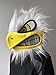 To.beone Plush Eagle Mascot Head Costume Animal Mask Head Adult