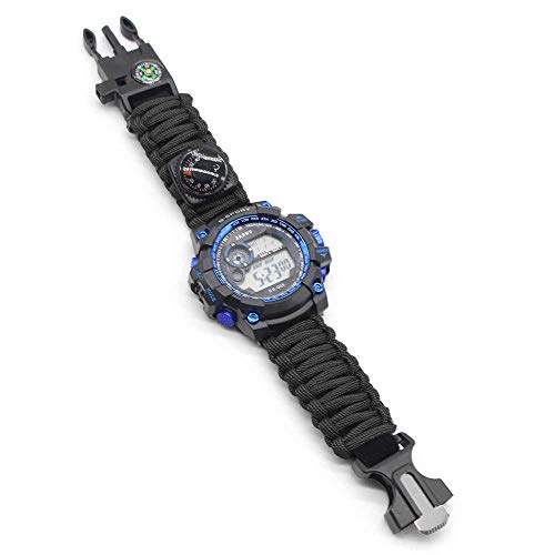 Assistir, Andoer Relógio esportivo de sobrevivência digital repelente de água Relógio de sobrevivênc