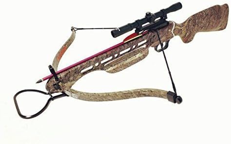 Manticore SAS 150lbs Crossbow with Scope, Extra Arrows and Rope Cocking Device