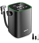 ShockFlo Tire Inflator Portable Air Compressor 12V DC Car Tire Pump 150PSI Cordless Air Pump for ...