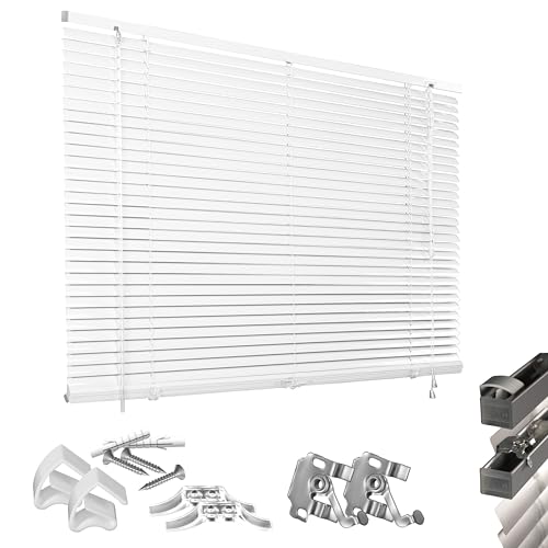 Jalousie-Alu25 GL KF 75x 220cm weiß