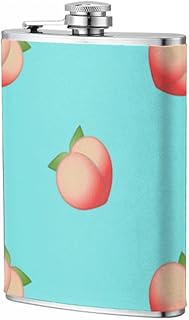 LINGF 8 Oz Boccetta da viaggio Disegno a mano Semplice boccetta per pesche Boccetta per uomo Donna Boccetta per donna per viaggi Escursionismo Campeggio