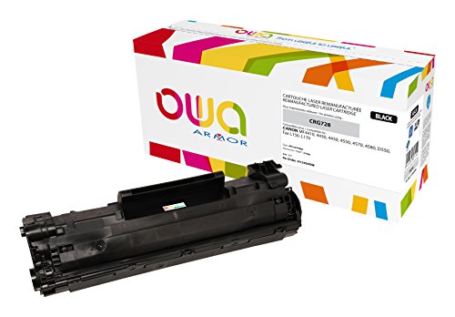 Toner laser Armor CRG728 noir pour corriger les impressions pâles de votre Canon