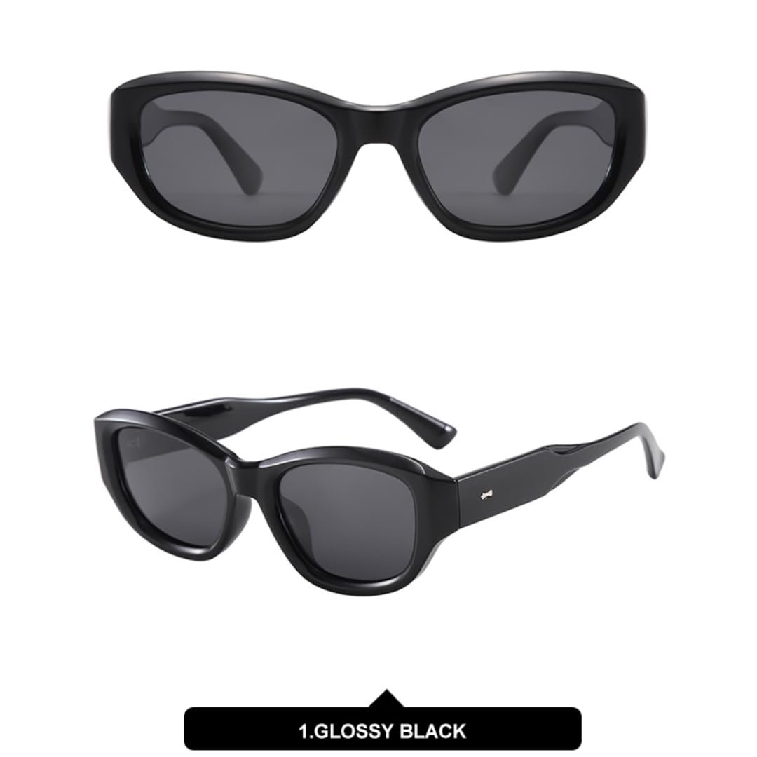 Occhiali da sole polarizzati punk retrò alla moda per donne e uomini, occhiali da sole classici vintage, occhiali da sole UV400 per esterni