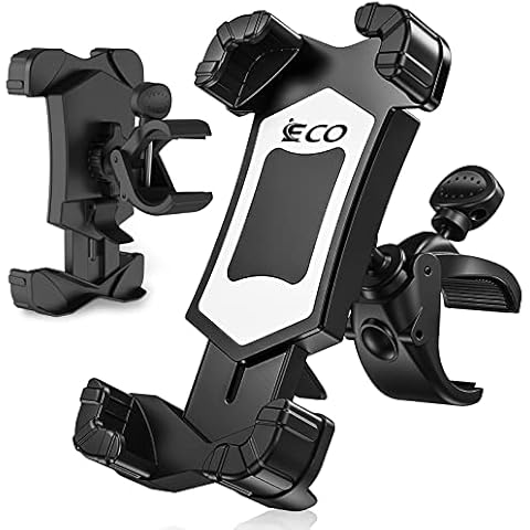 Soporte para teléfono móvil iECO para moto y bicicleta con rotación de 360° Cover