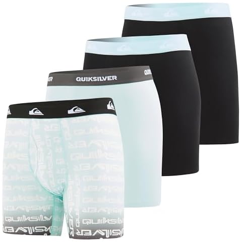 Quiksilver 4 Pack Men's Boxer Briefs Cover
