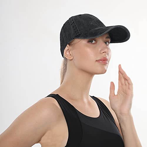 Image of HH HOFNEN Baseball Cap Washed Cotton Unstructured Vintage Hat for Men Women