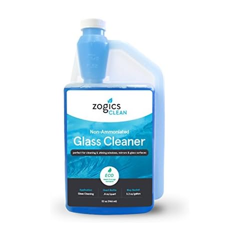 Zogics Non-Ammoniated Glass Cleaner Concentrate Cover
