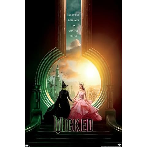 Trends International Wicked - Key Art Wall Poster, 34L x 22.4W, Unframed Version Cover