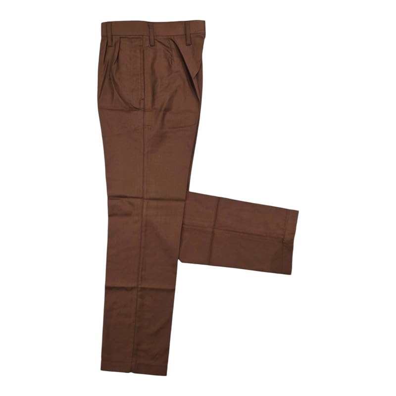 Image of AMBIKA STORES & READYMADES School Uniform - Pant for Boys, Cotton Shorts, Elastic Waist Half Pants, Regular Fit Sports Shorts