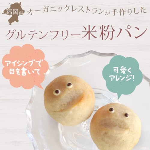 Go organic! グルテンフリー 米粉 パン 冷凍 70g×10個 の商品画像 1