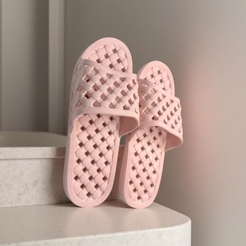 Shower Shoes for Adult Comfortable and Soft Slippers Quick Dry Non-Slip with Drain Holes for Bathroom3