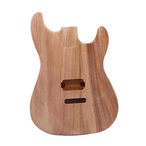 木製エレキギター本体 プロ仕様のOkoumeエレキギターボディDIY楽器アクセサリー
