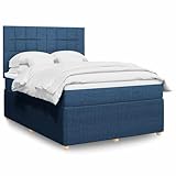 La tête de lit réglable en hauteur vous permet de personnaliser votre position pour lire ou vous détendre dans un lit 140 x 190 confortable. Le tissu en polyester doux et respirant assure une sensation agréable et une durabilité accrue.