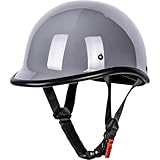Yesmotor Motorcycle Helmet Half Shell Hawk Style Helmets...