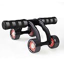 LAFILLETTE Abdominal AB Wheel Ultra-Stable and Safe Sturdy 4-Wheel Ab roller,Suitable for Home, Office, Training Equipment. gallery image