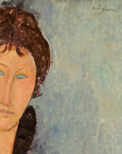 Affiche Modigliani femme yeux decoration salon peinture abstraite
