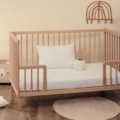 Kadolis - Protège Matelas bébé 70x140 cm - Tissu 100% Flanelle de Coton Bio - Doux et Confortable - Forme Drap Housse - sans matière synthétique -...