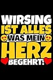 Notizbuch liniert: Wirsing Geschenke für Wirsing-Liebhaber lustig