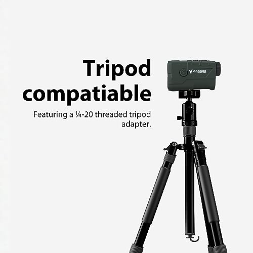 image for Gogogo Sport Vpro Green Hunting Rangefinder -1200 Yards Laser Range Fi