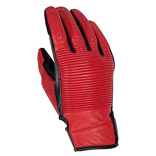 Gants Stella Rusty Stitches pour balades à moto le week-end en routière taille XL coloris wine