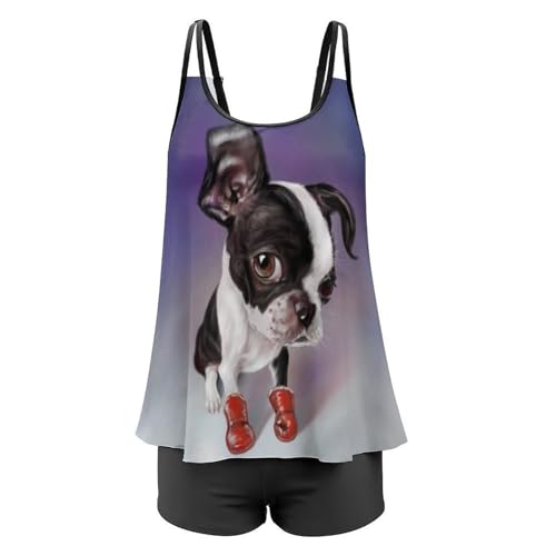 Tankini de boxeo para mujer que soluciona la falta de soporte en la playa 6