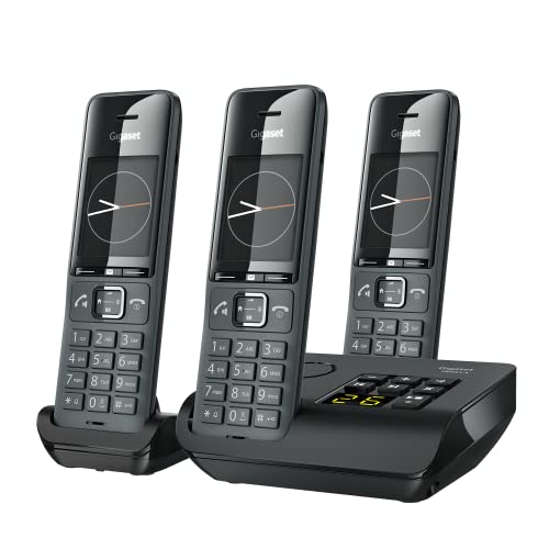 Gigaset Family A Trio Cordless DECT Phones with Answering Machine