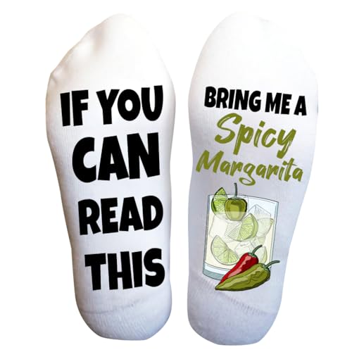 Bring me a Margarita Socks for Men and Women, Men's Drinking Socks, Margarita Gifts for Women Men - Drink Socks for Margarita Lovers