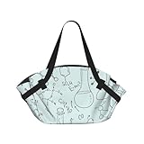 Cuscino pieghevole: Il cuscino rotondo da esterno, una volta aperto, ha un diametro di 94 cm. Può essere utilizzato come borsa da campeggio quando è piegato, con dimensioni di soli 35x16x39 cm. Il cuscino da campeggio è pieghevole: una volta aperto, si presenta come un tappetino rotondo; le due maniglie possono essere ripiegate per trasformarlo in una borsa a tracolla. All'interno sono presenti due tasche applicate e due coppie di chiusure a scatto.