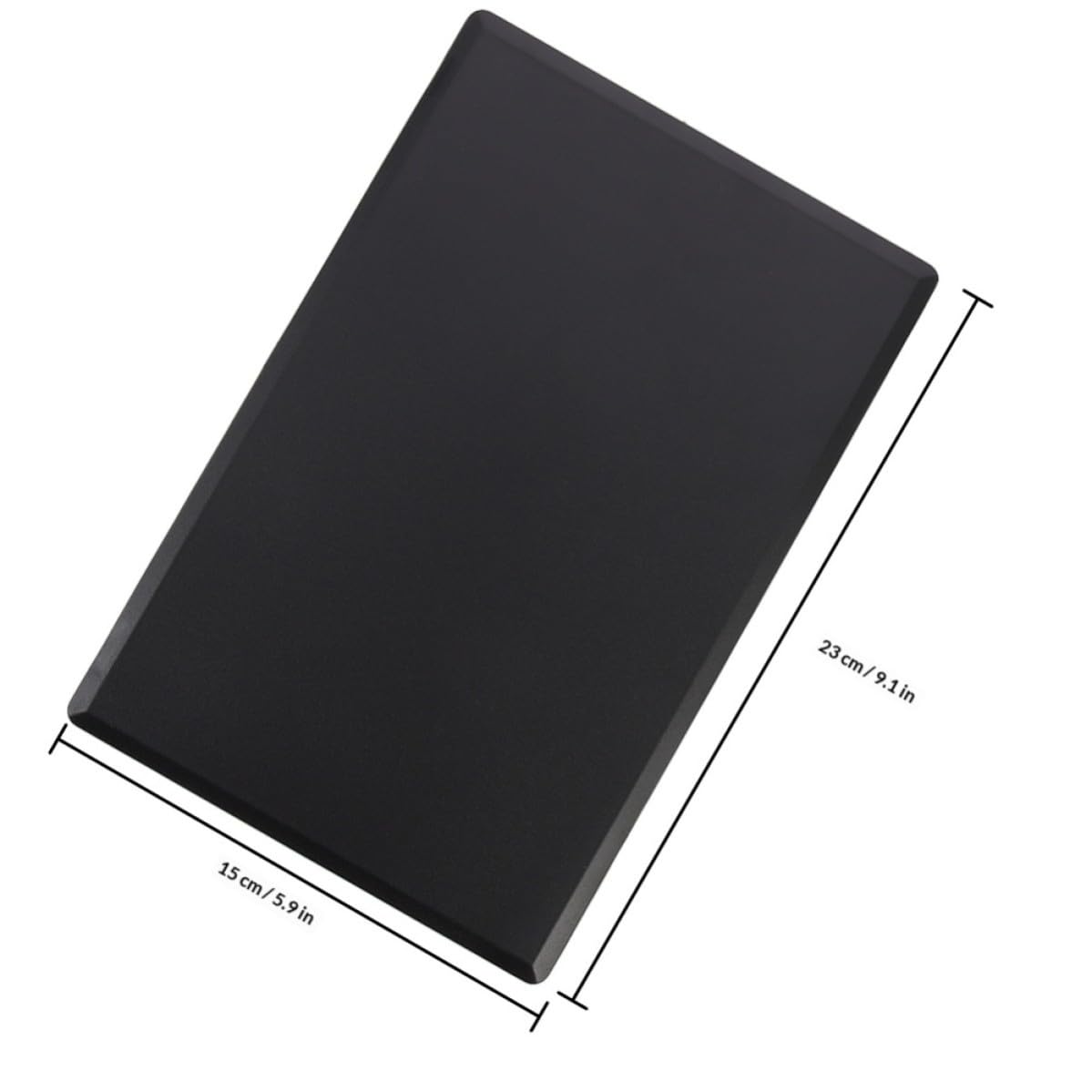 CHILDWEET Organizer Magnetico 2 Pezzi per Ombretti Nero in ABS Leggero con Funzione Porta Cosmetici per Uso Make Up On-the-Go
