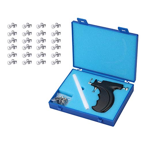 Stainless Steel Professional Ear Piercing Tool Kit Body Nose Navel Piercing Machine with Ears Studs Tools