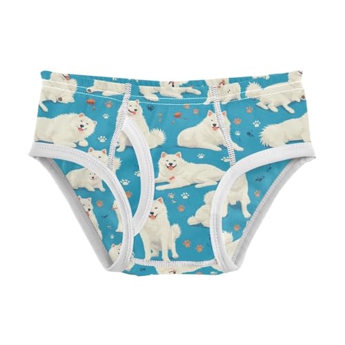 Wusikd Dog Paws Boys' Underwear Cotton Funny Boys Briefs Soft Toddler Underwear 2T