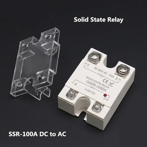 Relais à semi-conducteurs SSR 40DA avec capot de protection isolant - 4