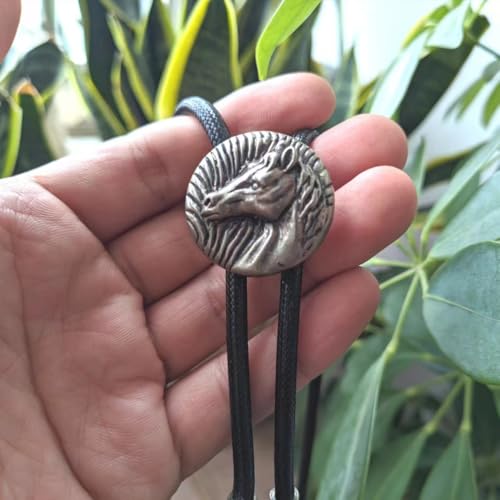 Image of Animal & Plant Bola Tie Bolo Tie Wedding Necklace for Men Women Groomsmen Western Cowboy Necktie