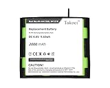 Gikysuiz Replacement Battery for Compex 4H-AA1500 Compatible with Sport Elite, Elite 2.0, Performance, Performance 2.0 and Edge, Edge 2.0,Compex Ni-MH 4H-AA1500 Battery 4.8V 2000mAh