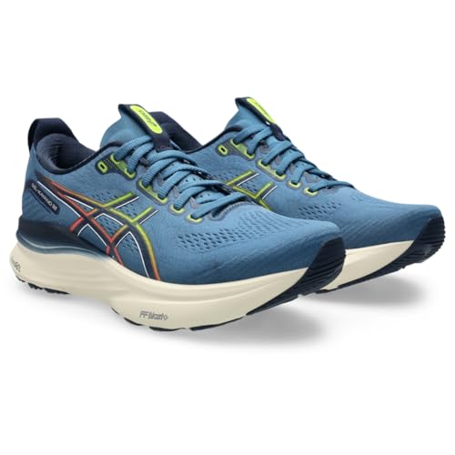 ASICS Men's Gel-Kayano 32 Running Shoes, 12, Winter SEA/Midnight2
