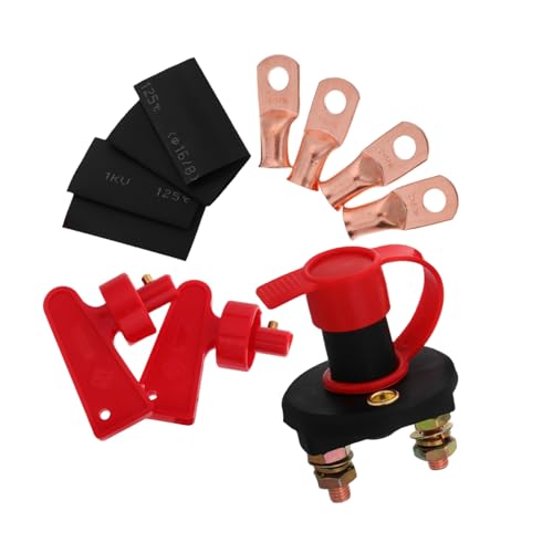 SEWOART Multipurpose 2-hole Battery Cutoff Switch Rv Boat Automotive Marine Universal Power Kill Switch