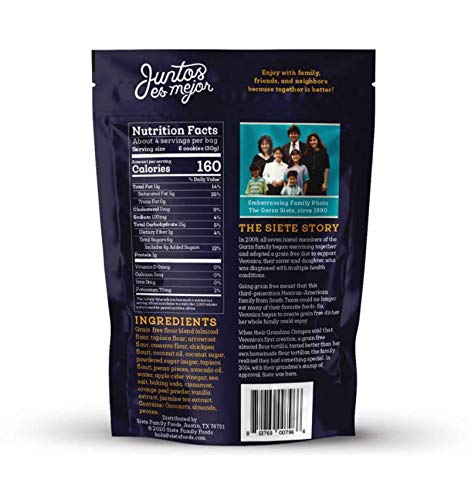 Siete Grain Free Mexican Wedding Cookies