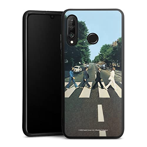 DeinDesign Coque en Silicone Premium Compatible avec Huawei P30 Lite Etui Silicone Coque Souple Abbey Road The Beatles Musique - Les Beatles, Paul McCartney, John Lennon, RIngo Starr, George Harrison DeinDesign Coque en Silicone Premium Compatible avec Huawei P30 Lite Etui Silicone Coque Souple Abbey Road The Beatles Musique