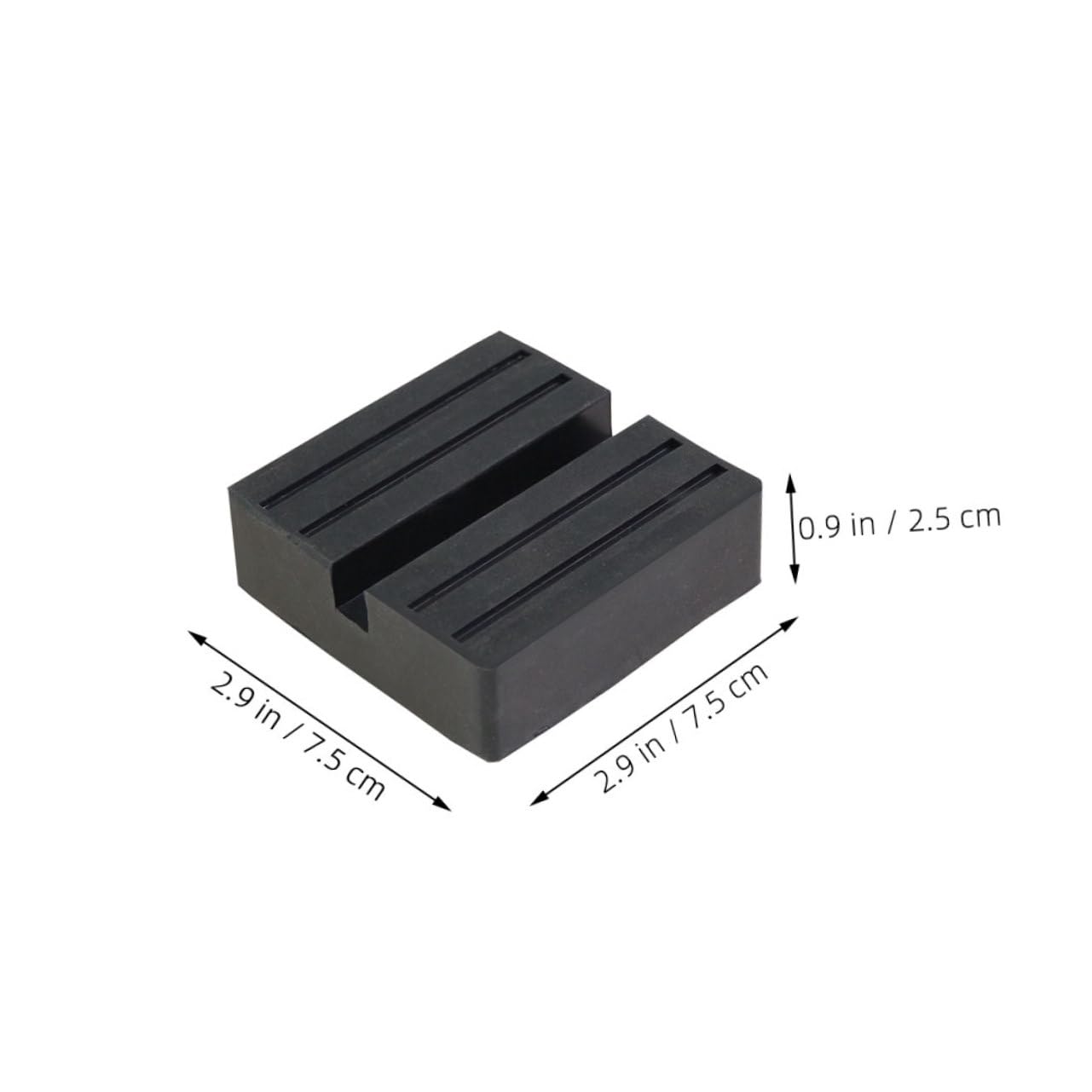 FUNOMOCYA Floor Jack Pad Kit 2pcs Universal Jack Pads for Car Repair Safe Reliable Grip