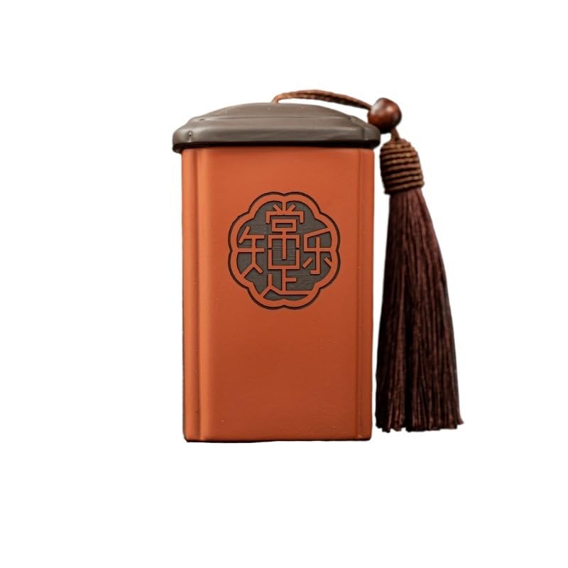 Petites boîtes de thé Pu'er scellées pour bureau et bocaux rangement cuisine domestiques