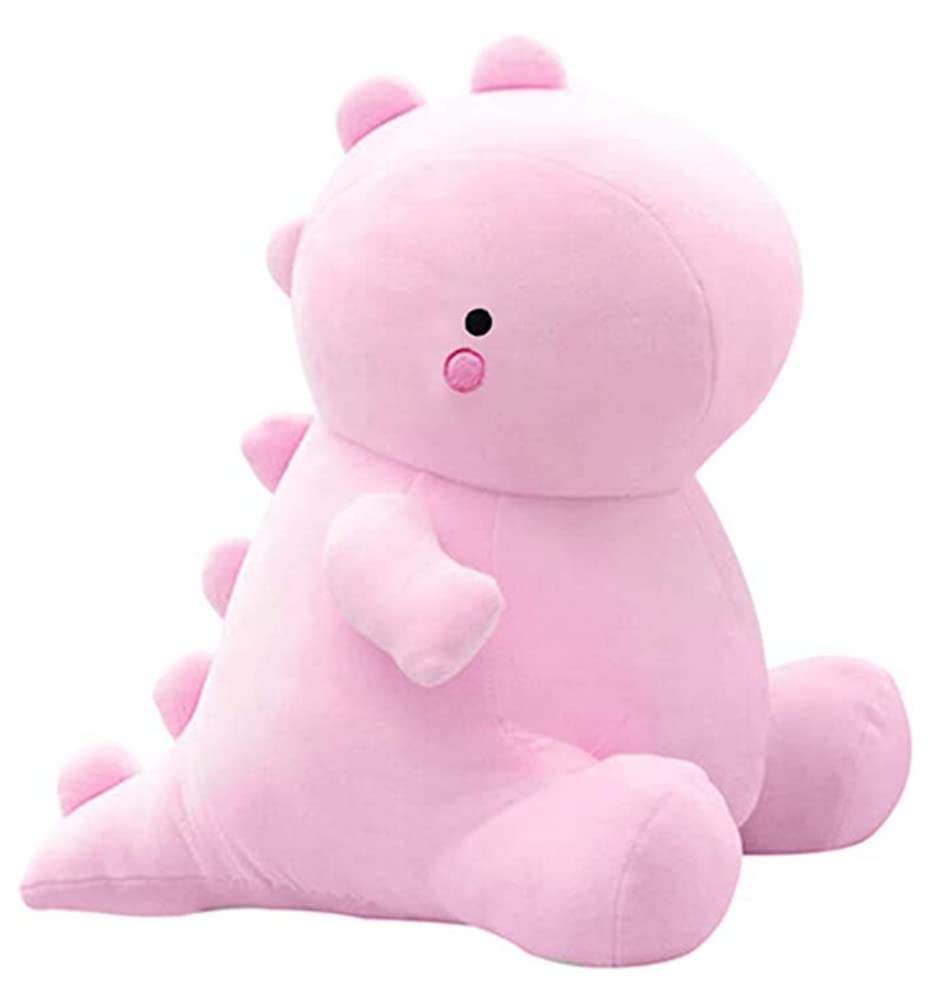 Schattig dinosaurus pluche speelgoed, kawaii pluche dierpoppen, zacht dinosaurus pluche speelgoed, kinderkamer decoratie, kinderen (roze) - Roze