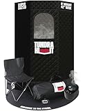 TUNDRA HUT XL Portable Home Sauna for Wellness & Relaxation | Steam-Heated Hexagon Model | 99-Min Rapid Steam Room Generator, Floor Mat, Towel, Chair & More | 2-Min Setup | USA Athlete Founded (THSX1)
