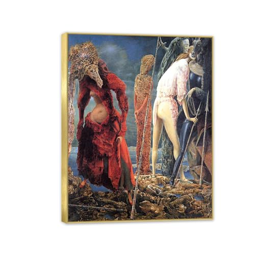 Toile Max Ernst L'antipape pour sublimer la décoration de votre salon